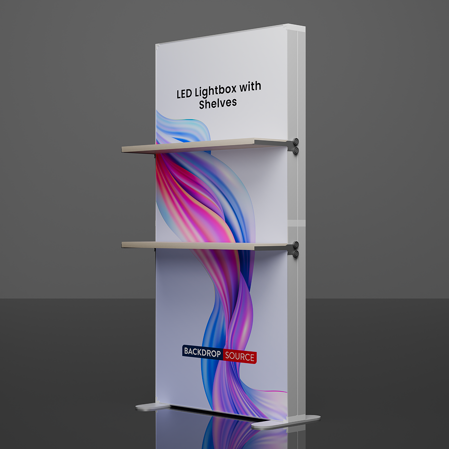 SEG LED-lichtbak met planken