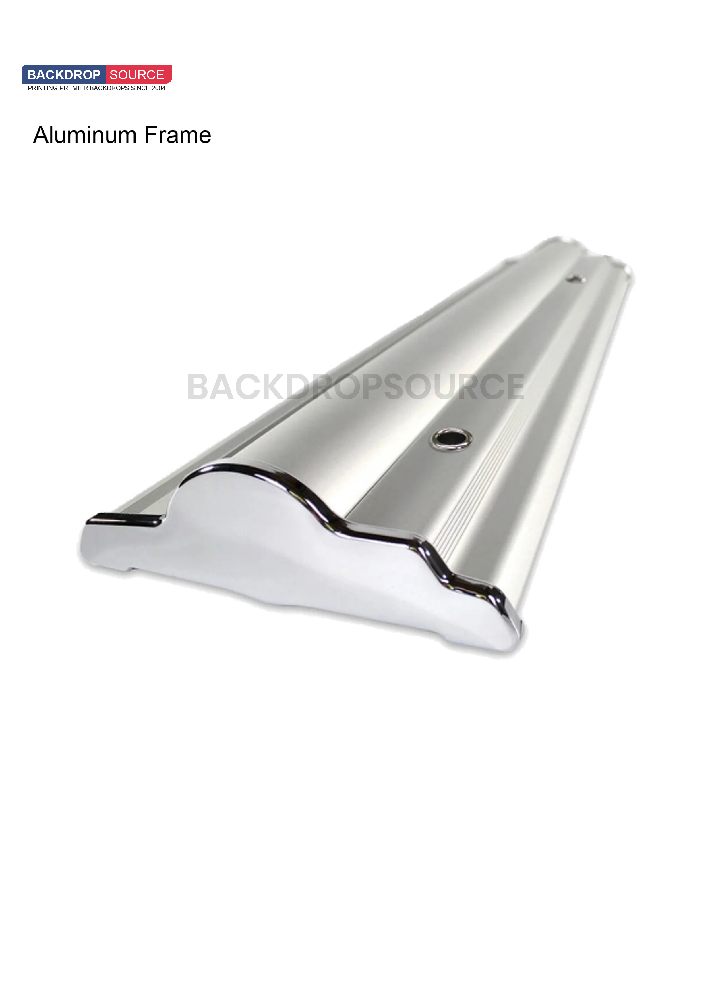 Zilveren Step Roll Up Banner