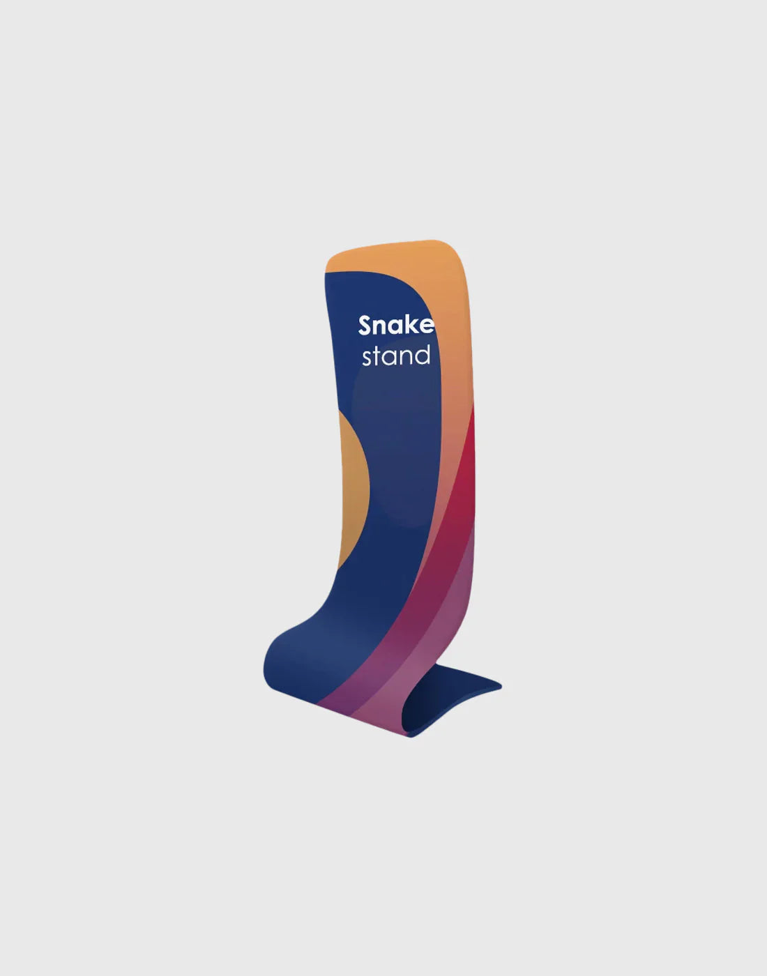 Slangenspanning Stoffen Display Stands