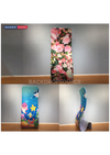 Slangenspanning Stoffen Display Stands
