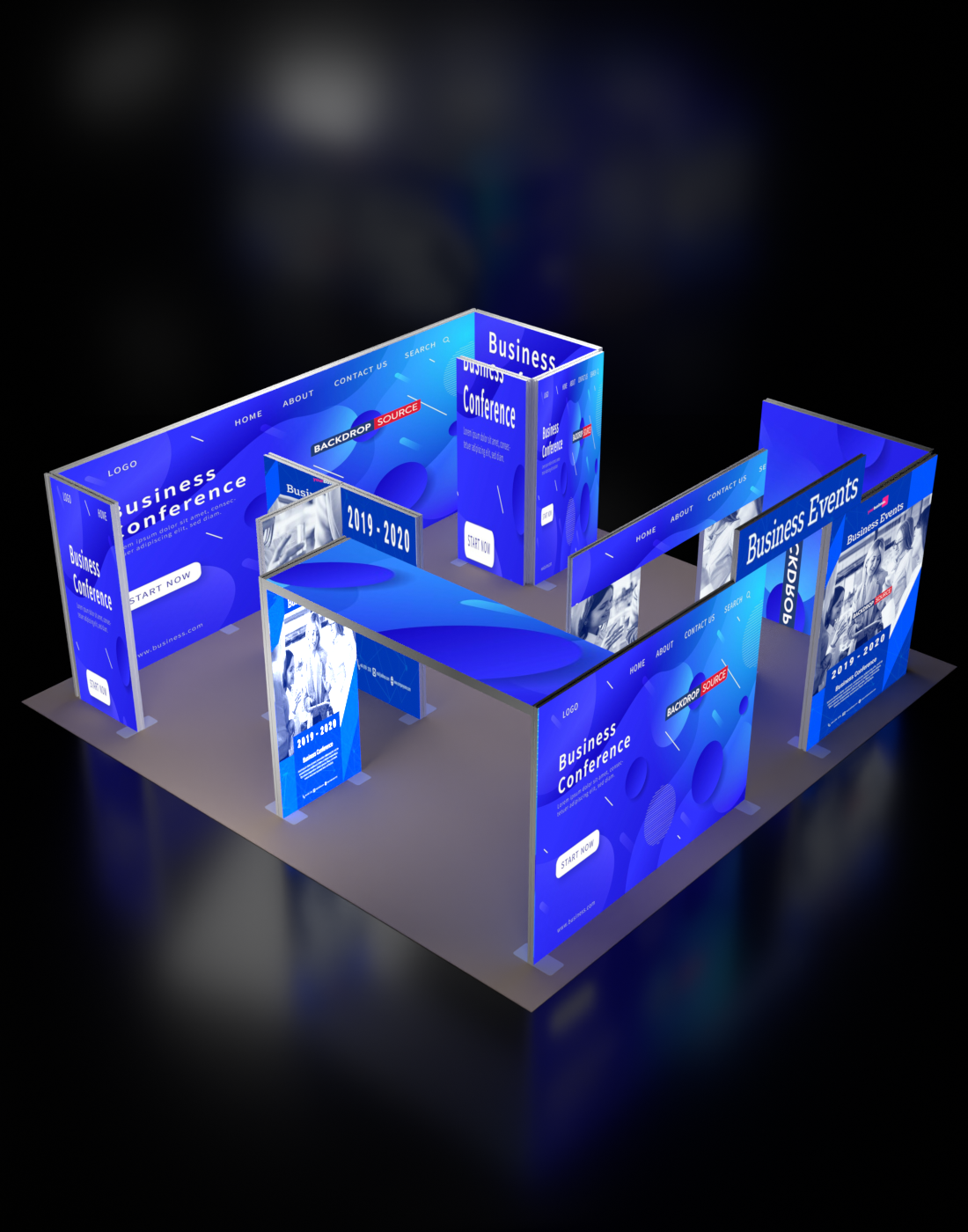 SEG Modulaire Lightbox Display Kit - Model 16