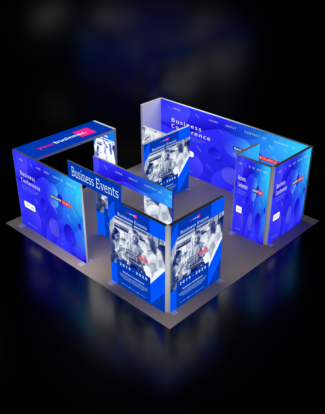 SEG Modulaire Lightbox Display Kit - Model 16