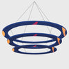 Hangende banner met gelaagde ring
