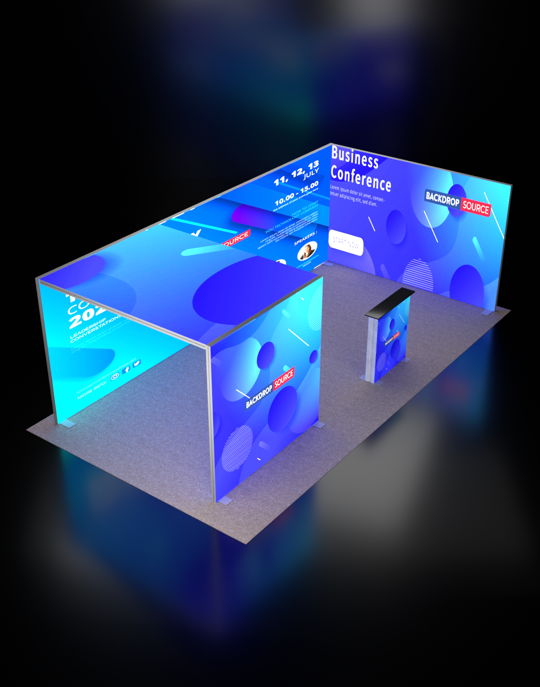 SEG Modulaire Lightbox Display Kit - Model 12