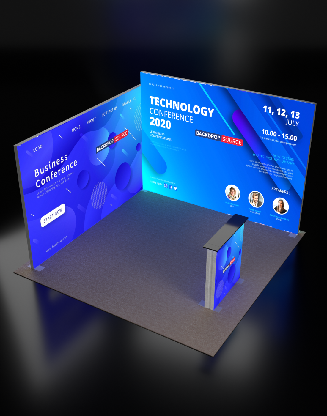 SEG Modulaire Lightbox Display Kit - Model 8