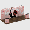 Draagbare tentoonstellingsdisplay 6m x 3m - Model 10