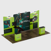 Draagbare tentoonstellingsdisplay 6m x 3m - Model 6