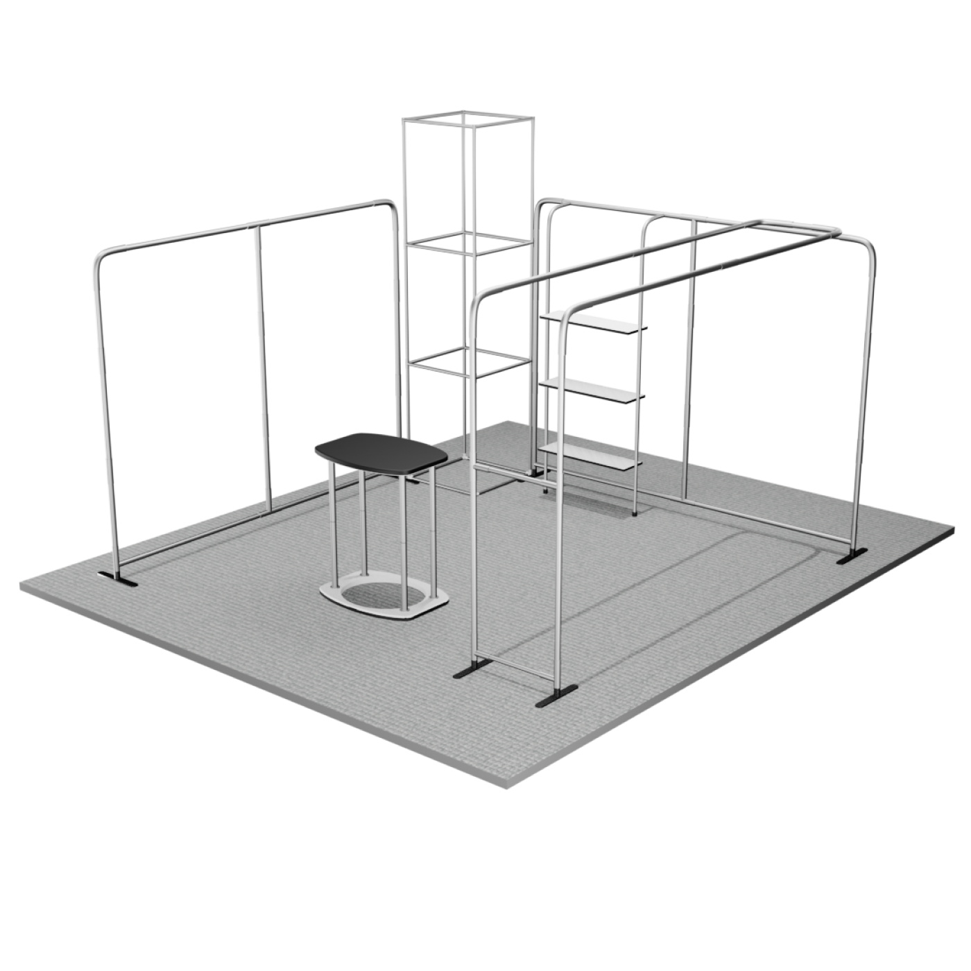Modulaire standbouwpakketten 6m x 6m - Model 01