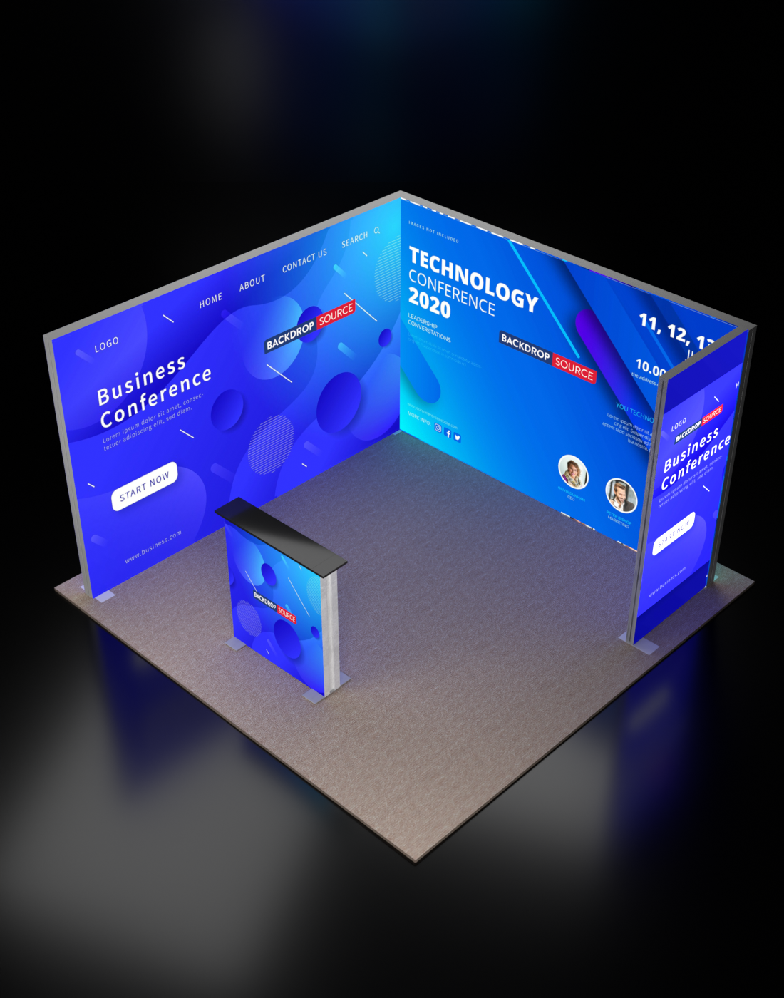 SEG Modulaire Lightbox Display Kit - Model 7