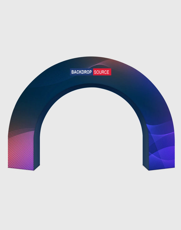 3D driehoekige prisma boog display