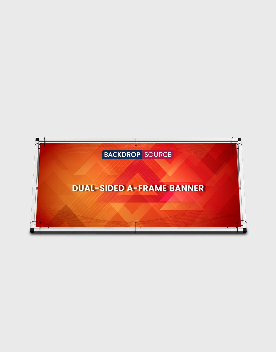 Dual-Sided A-Frame Banner