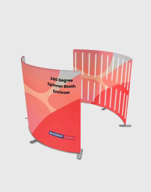 360 Spinner Booth-behuizing