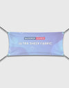 Ultra-transparante stoffen achtergrondprint