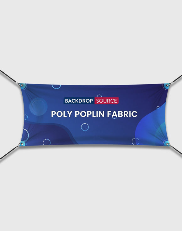 Poly Poplin Stof Achtergrond Bedrukking