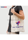 Witte canvas katoenen tas