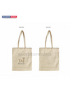 Witte canvas katoenen tas