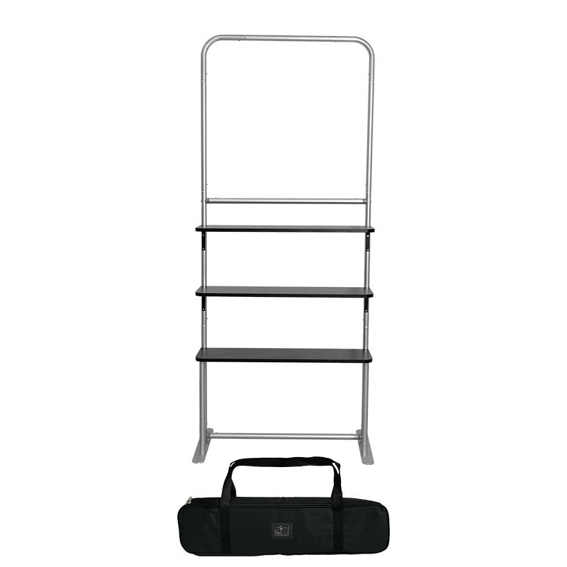 Draagbare stoffen displayplanken