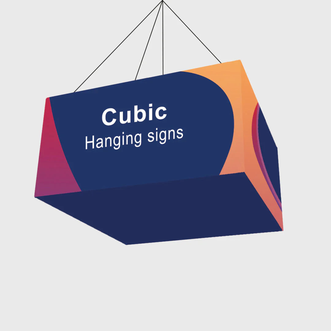 Sky Tube Cubic Hangende Banner