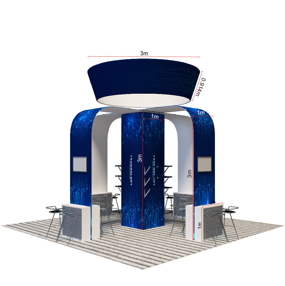 Modulaire standbouwpakketten 6m x 6m - Model 03
