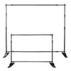 VERSTELBARE ACHTERGRONDSTANDAARD (3 m B x 2,4 m H)