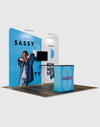 Draagbare tentoonstellingsdisplay 3m x 3m - Model 4