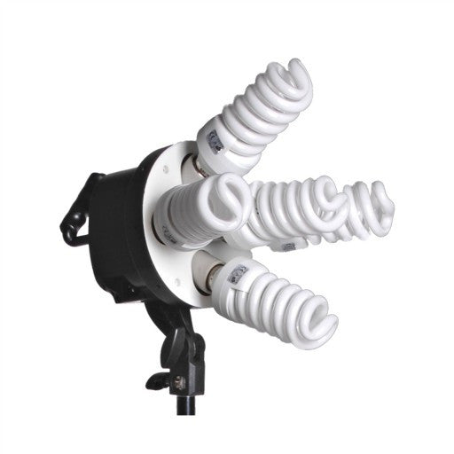 5 lampen 35" achthoekige softbox 30W fluorescentielamp 725W lichtapparatuur