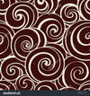 Dark Brown Swirl Print Photography Backdrop