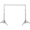 Draagbare fotografieachtergrondstandaard - 3 m breed x 3 m hoog