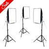 3-kops continue softbox lichtset