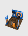 Premium beurskit voor 3m brede stands