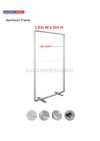 SEG Frameloze stoffen LED-lichtbakdisplay - 1,2 m B x 2 m H