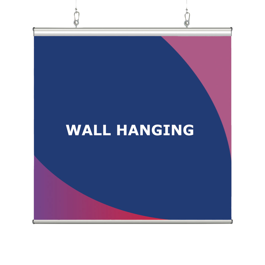Wanddecoratie met klemmen (op maat gemaakte opties)