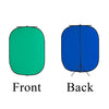 Omkeerbare Chromakey Groen en Blauw Pop-up Achtergrond 1,5m x 2,1m